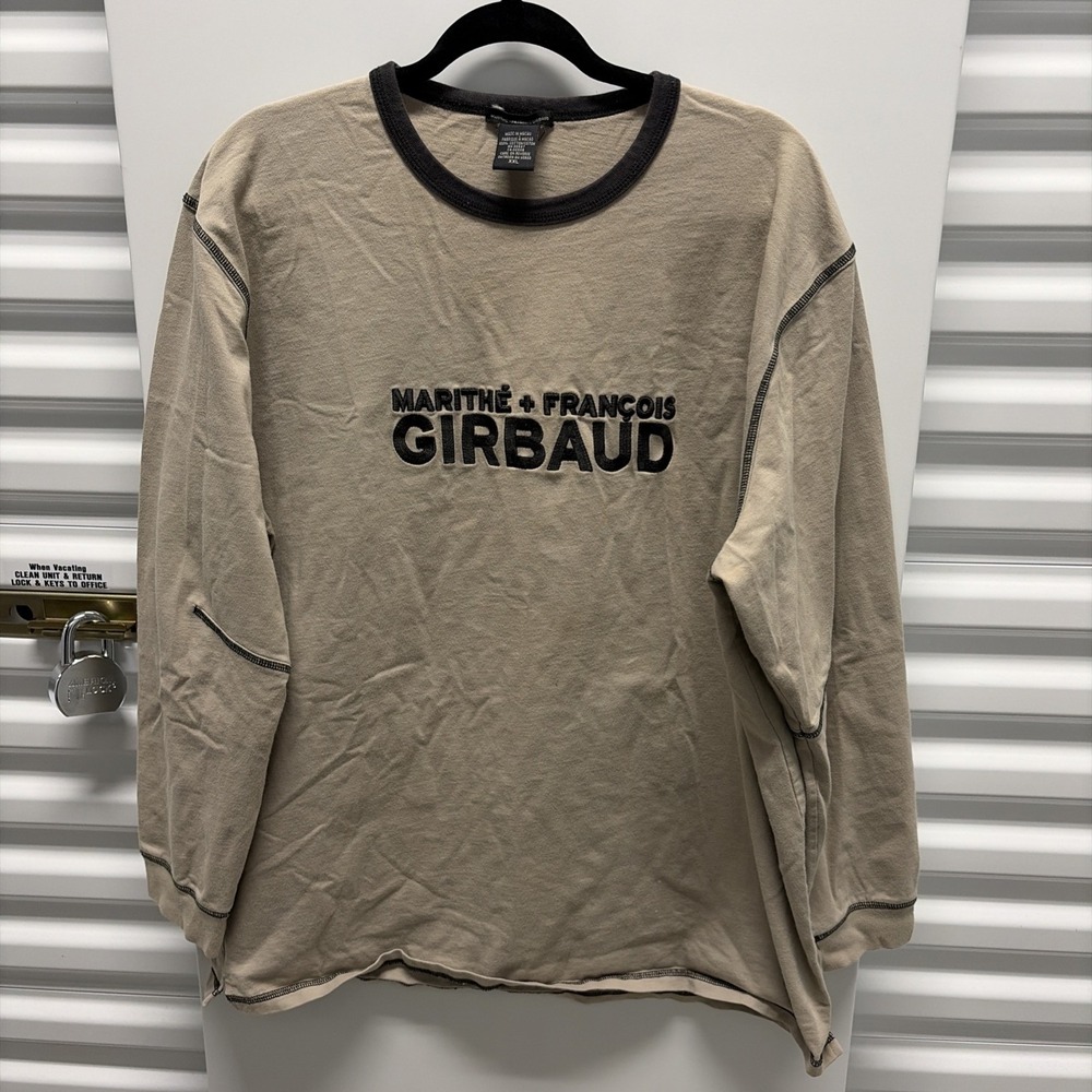 Vintage Marithé + François Girbaud Tee Long-Sleeve Men's XXL